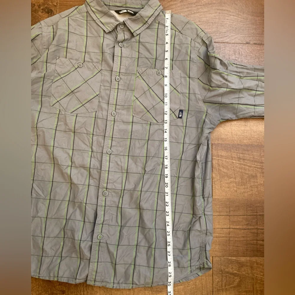 The North Face Button Down Long Sleeve Shirt Fishing Hiking Workwear Men’s L